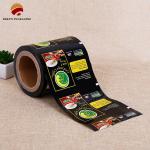 Flexible PET/AL/PE Film Roll With Custom Design Features Shiny Finish Various Capacities for sale