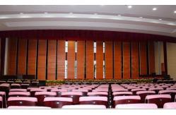 China Good Sound Insulation Office Sliding Partition Walls , Aluminium Frame Movable Room Dividers supplier