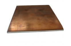 China High Combination Rate Copper Clad Steel Sheet For Electronic / Military Industry supplier