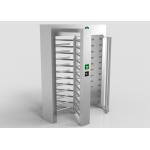 120 Degree Full Height Turnstile Gate System 30 Person Per Minute Passing Rate for sale