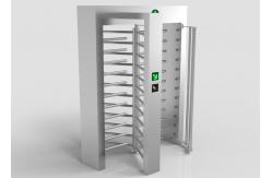 China 120 Degree Full Height Turnstile Gate System 30 Person Per Minute Passing Rate supplier