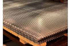China Balcony Roof Gutter Guard Aluminium Expanded Metal Mesh Flooring ISO SGS supplier