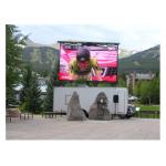 Full Color Outdoor LED Billboard 6mm For Airport Flight Information Display / Public Square for sale