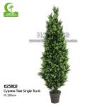 Handmade H165cm Artificial Cypress Trees Outdoor With Single Trunk for sale