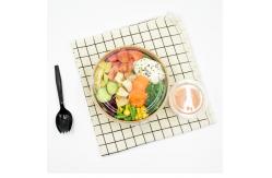 China Custom Recyclable Stackable Food Grade 750ml Disposable Paper Soup Bowls supplier