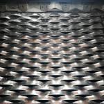 Building Decoration PVDF Aluminum Expanded Metal Mesh  Corrosion Protection
