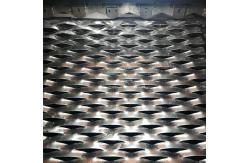 China Building Decoration PVDF Aluminum Expanded Metal Mesh  Corrosion Protection supplier