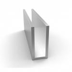 Custom Extrusions Aluminum Extrusion Profile Silver Black T5 6063 Anodized C Beam