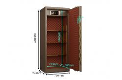 China Anti-Theft Commercial Safe Boxes Alarm System Biometric Fingerprint Lock 7 Open Ways supplier