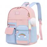 Nylon Womens Smart Backpack Pink Customized Foldable for sale
