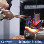 Handheld High Frequency portable induction brazing equipment Copper Tube Brazing Heat Treatment for sale