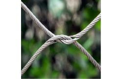 China Flexible Wire Rope Mesh Netting For Aviary Animal Enclosures Zoo Mesh supplier