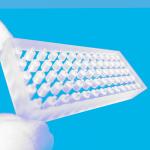 Perforated Porous Quartz Glass Sheet High Precision for sale