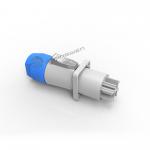 250v 3pin powercon indoor female socket plug for LED