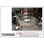 10ml-100ml E-liquid Bottle Filling And Capping Machine With Piston Pump