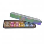Modern Design 12 pcs Macaron Packaging High Quality Paper Box with Plastic Inner for sale