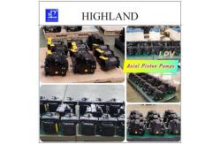 China Hydraulic Variable Displacement Axial Piston Pumps Precise Control supplier