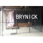 Access Control 3 Sides Wire Mesh Security Cage , Warehouse Security Cage  20* 10 *10 for sale