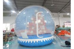 China 0.8mm Transparent Inflatable Snow Globe Photo Booth supplier
