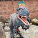 Outdoor Realistic Animatronic Dinosaur Simulation Model  Animatronic Dinosaur