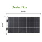 Monocrystalline 300 Watt Flexible Solar Panel 370W For RV Boat Waterproof MWT
