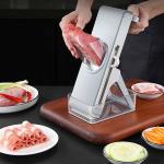3 Sharp Blades Multifunction Safe Vegetable Cutter Manual