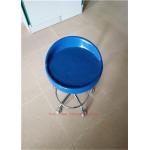 Steel Back Frame Lab Chairs And Stools , Customized Made Revolving Lab Bench Chairs