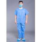 Disposable Protective 35g SMS Medical Scrub Suit for sale