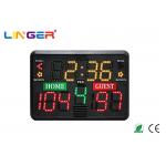 Custom Portable Electronic Scoreboard With Aluminum Frame , Portable Cricket Scoreboard for sale