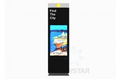 China High Brightness Interactive Wayfinding Kiosk Floor Stand / Wall Mounted Installation supplier