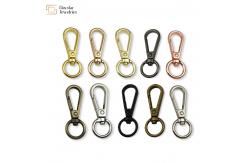China Metal Accessories Swivel Snap Hook , Bag Chain Lobster Claw Clasp supplier