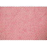 100 Cotton Fabric / Red And White Striped Fabric For Furniture Upholstery for sale