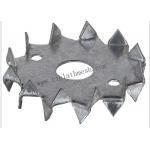48mm Outside Diameter Galvanized Split Plates 1mm Thickness for sale