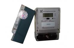 China Low Consumption PLC Single Phase Electric Meter with Waterproof Design supplier