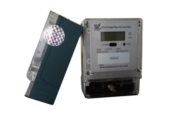 Low Consumption PLC Single Phase Electric Meter with Waterproof Design