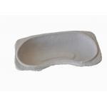 Sugical 750ML Paper Pulp Kidney Dish Disposable Eco Friendly Gary Color for sale