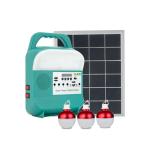 9W Solar Power Lighting Kit LED Bulbs Wall Portable Station Phone Charger SRE-689 for sale