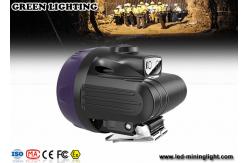 China Impact resistant Rechargeable LED Headlamp , black rechargeable led headlight supplier