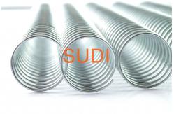 China Matt Silver Aluminium Pitch 6mm Twin Loop Binding Wire supplier