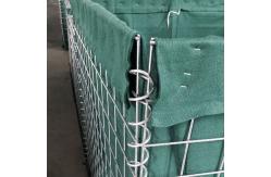 China Mil 2 Gravel Filling Military Barrier Heavy Galvanized Square Welding Mesh Protective supplier