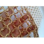 Welded Or Non Welded Stainless Steel Round Ring Mesh For Decoration And Security for sale