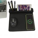 Reusable Ultraportable Wireless Charging Mouse Pad Nonslip For PC