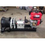 50KN Single Capstan Diesel Cable Winch 9HP Engine Power With 186F Diesel Engine for sale
