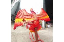 China Chinese Ancient Animatronic Creatures With Motion Sound Customization - Zhongming Niao supplier