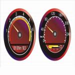 top-quality custom glow autometer el gauge car meter for sale