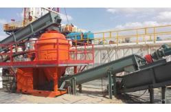 China OBM Vertical Cutting Dryer 95% Fluid Recovery Explosion Proof For Drilling Waste supplier