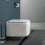 Ceramic Sanitary Ware Wall Hung Toilet Elongated For Modern Bathroom for sale