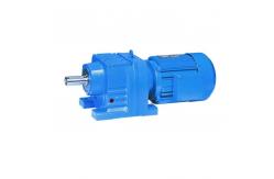 China Iron Casting coaxial Inline Helical Bevel Gear Unit Motor 14rpm-280rpm supplier