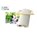 Polyester Cotton Blend Inkjet Canvas Photo Paper Waterproof Coated For Printer