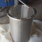 Stainless Steel Wedge Wire Screen 7-10 Mm High Strength Filtration Aperture 25-350 Micron for sale